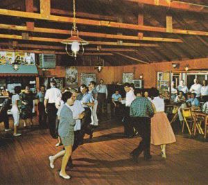 People dancing at Baumann's in the 1950s.